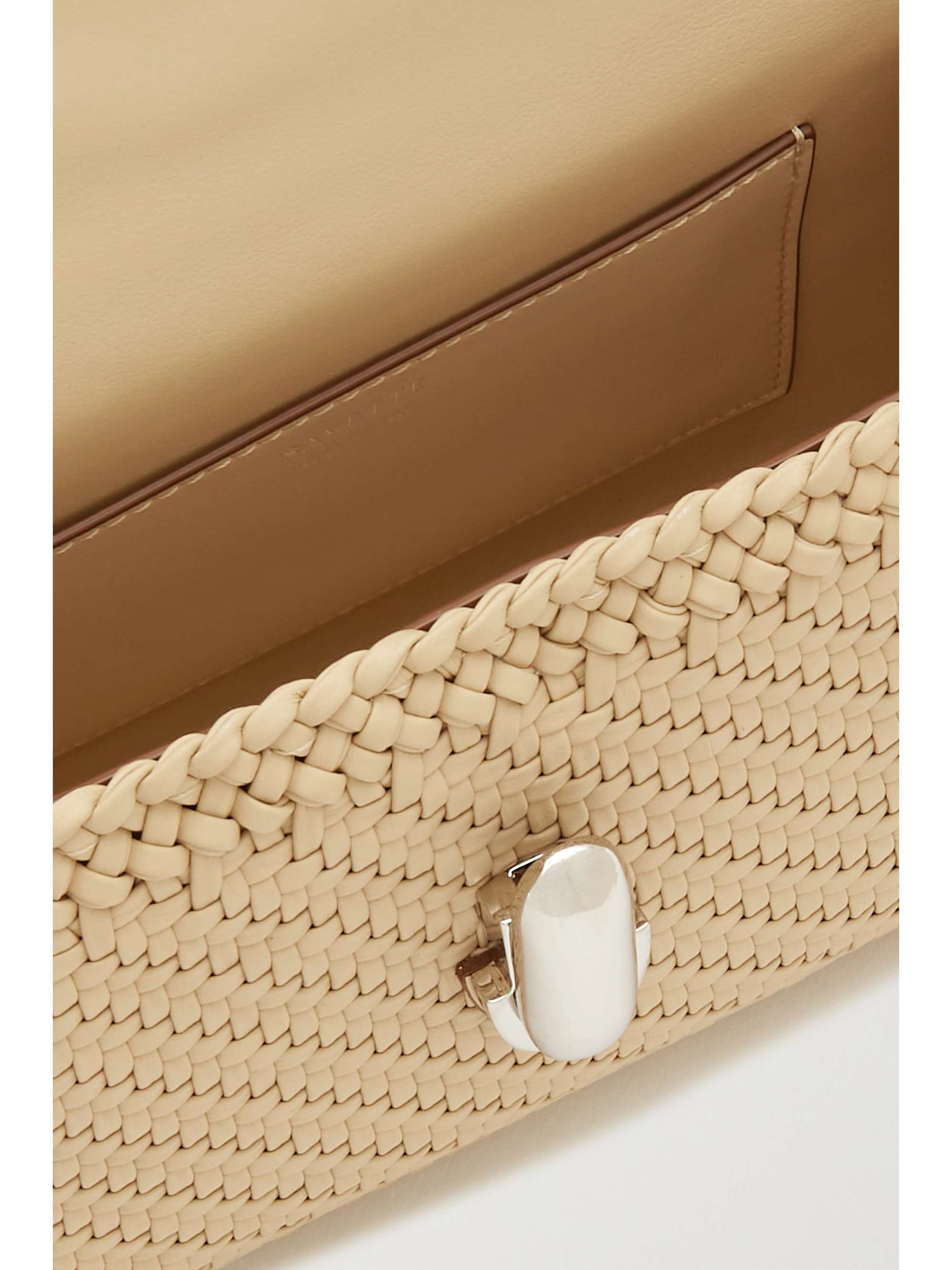 SAVETTE Symmetry Pochette leather tote