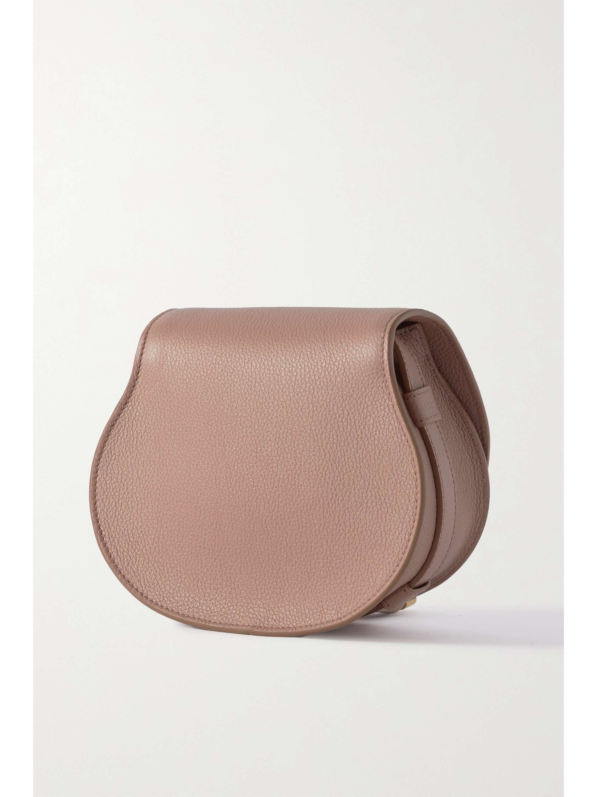 CHLOÉ Marcie mini texturedleather shoulder bag NETAPORTER