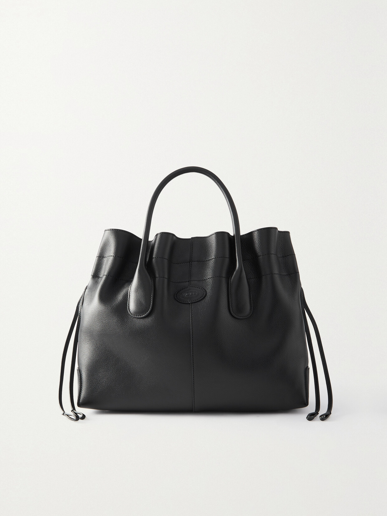 Tod's - Di Leather Tote - Black