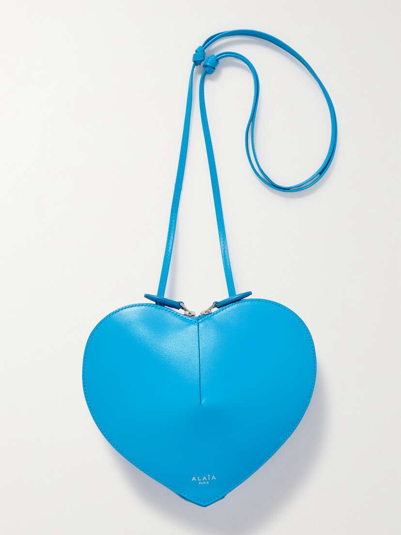 Alaïa Le Coeur Leather Shoulder Bag