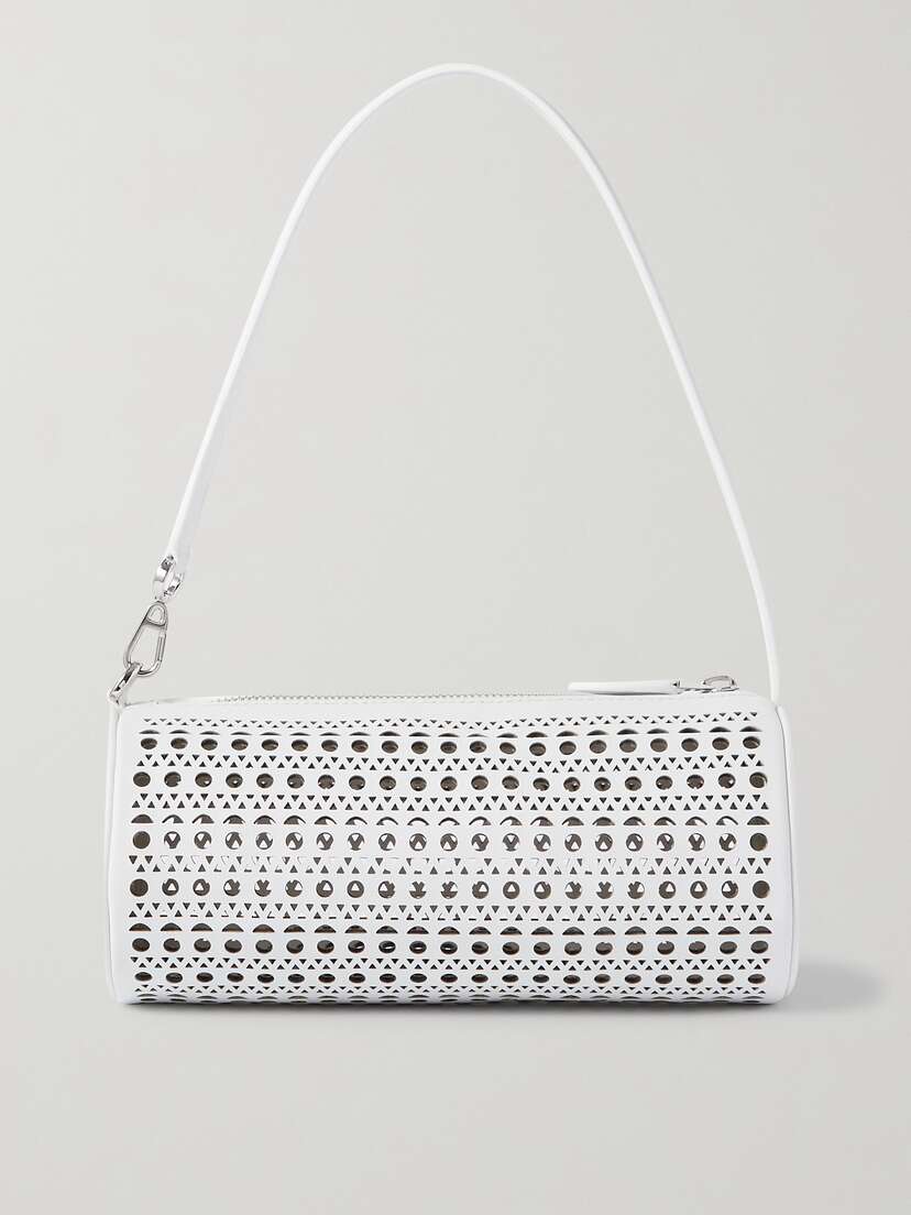 Alaïa Tube Small Laser-cut Leather Tote