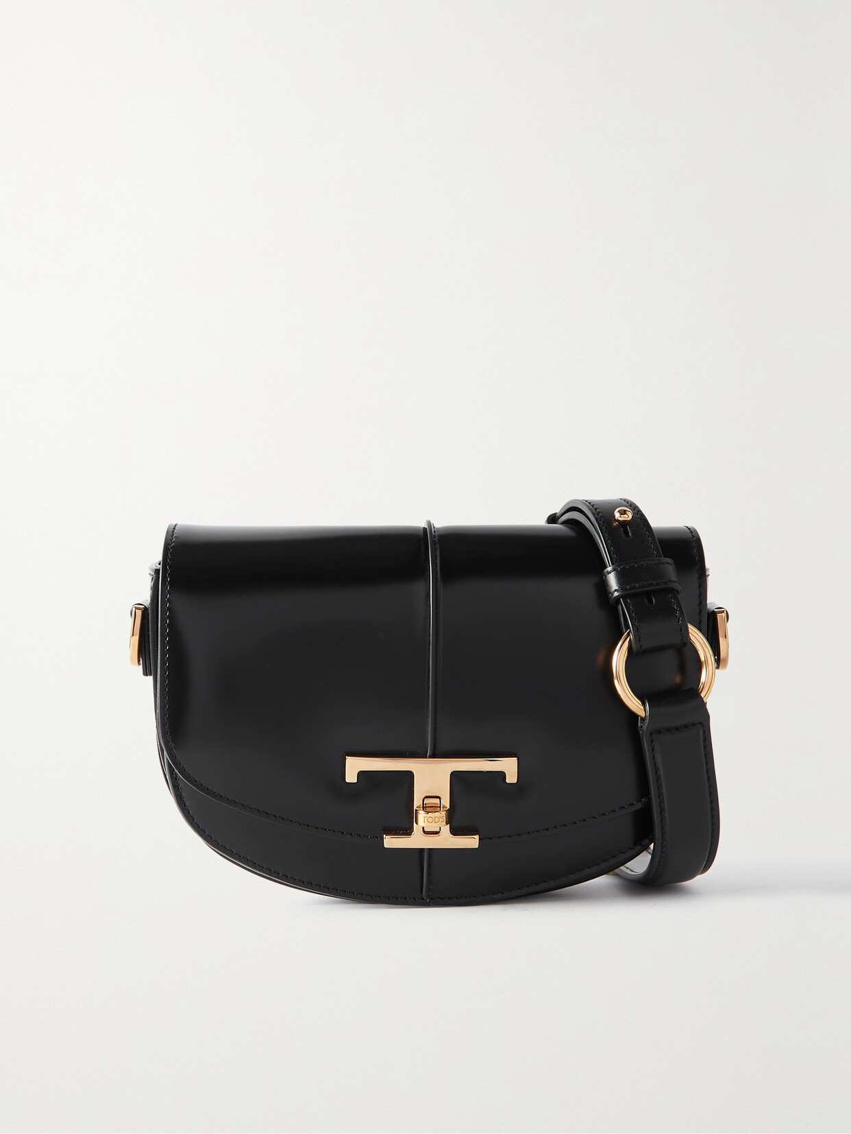 Tod's Tsg Cacciatora Leather Shoulder Bag