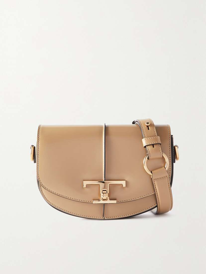 Tod's Tsg Cacciatora Leather Shoulder Bag