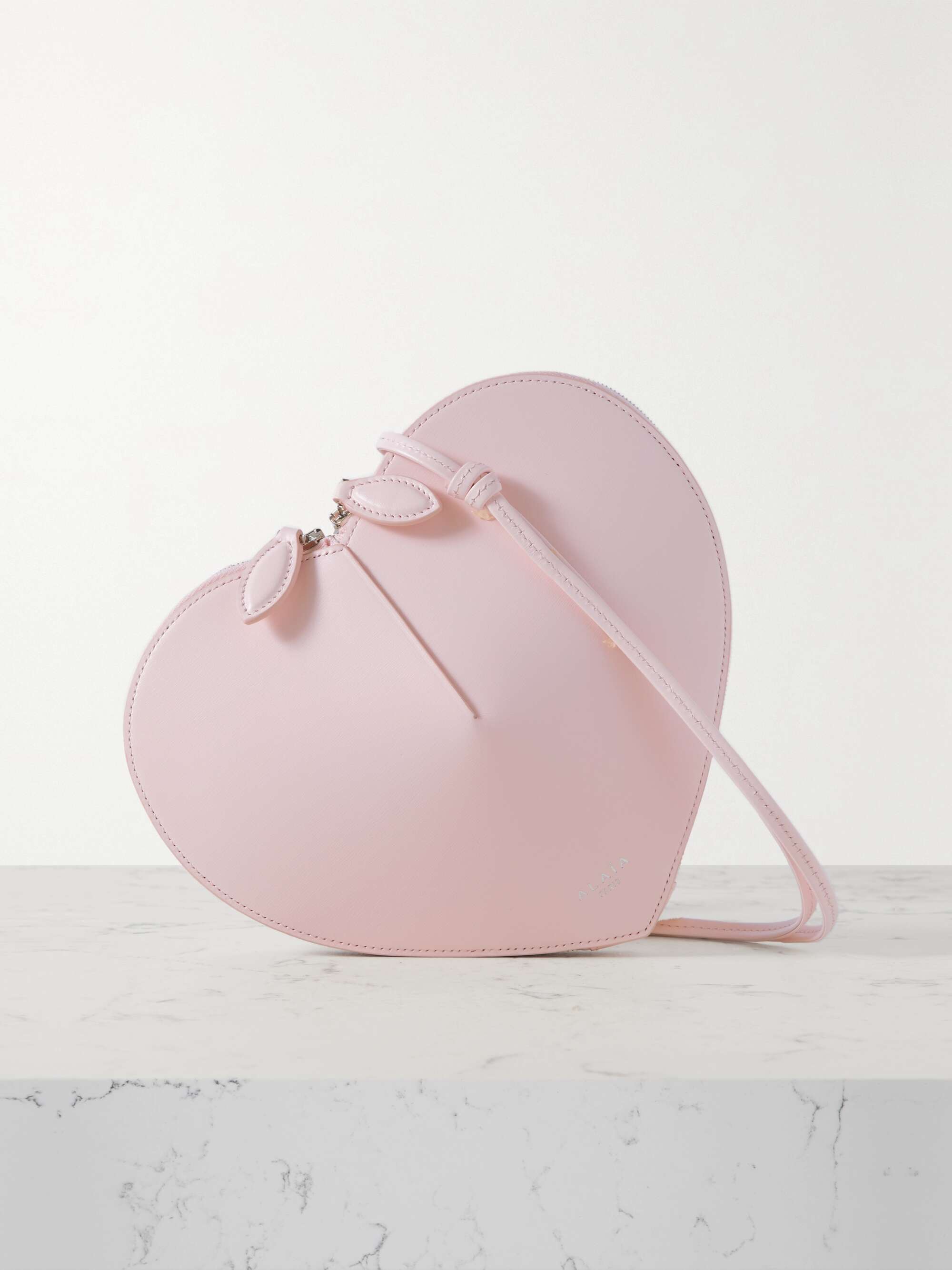 ALAÏA Le Coeur leather shoulder bag