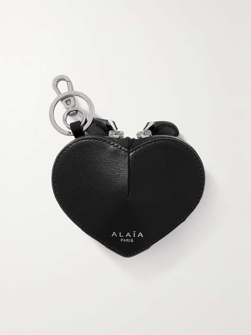Alaïa Le Cœur Leather Coin Purse