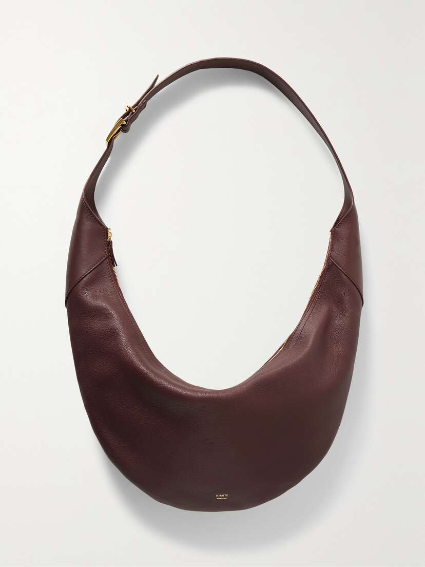 KHAITE August Leather Shoulder Bag