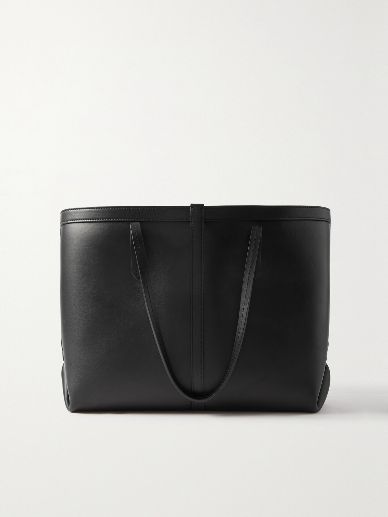 Brunello Cucinelli Bead-embellished Leather Tote