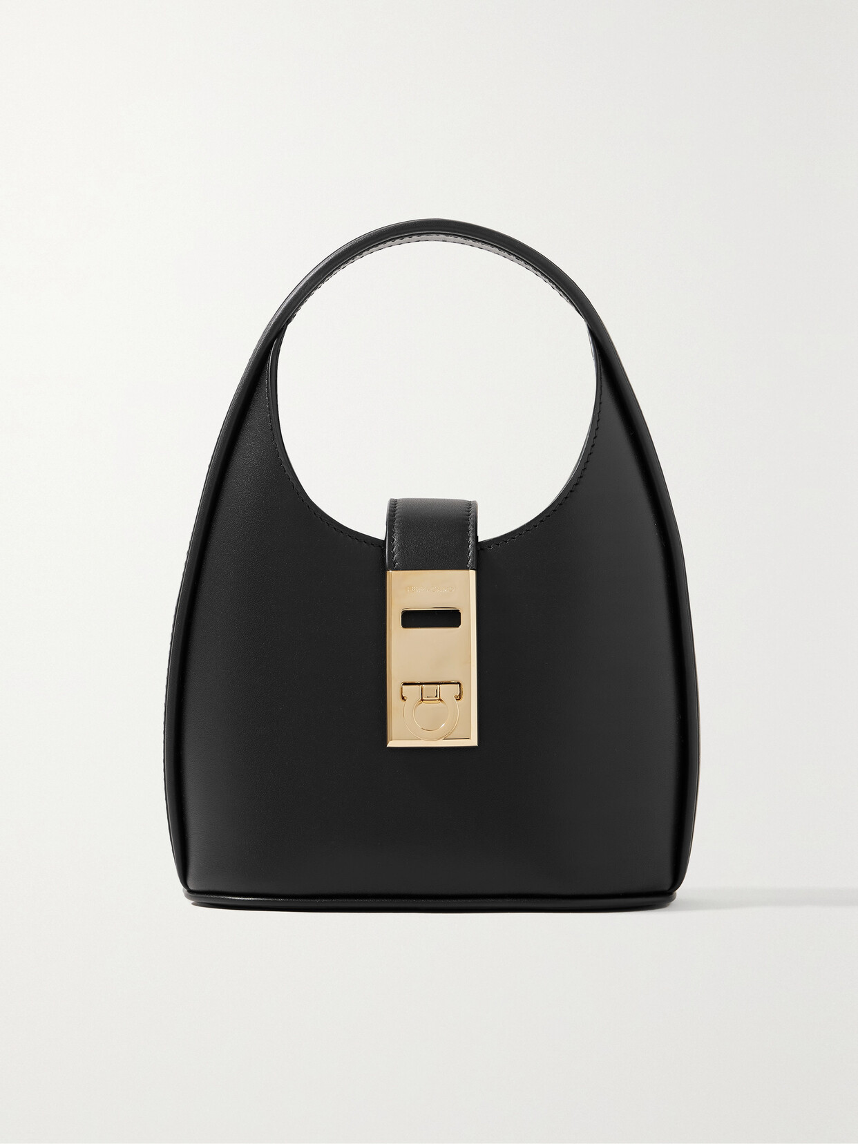 Ferragamo - Mini Leather Tote - Black