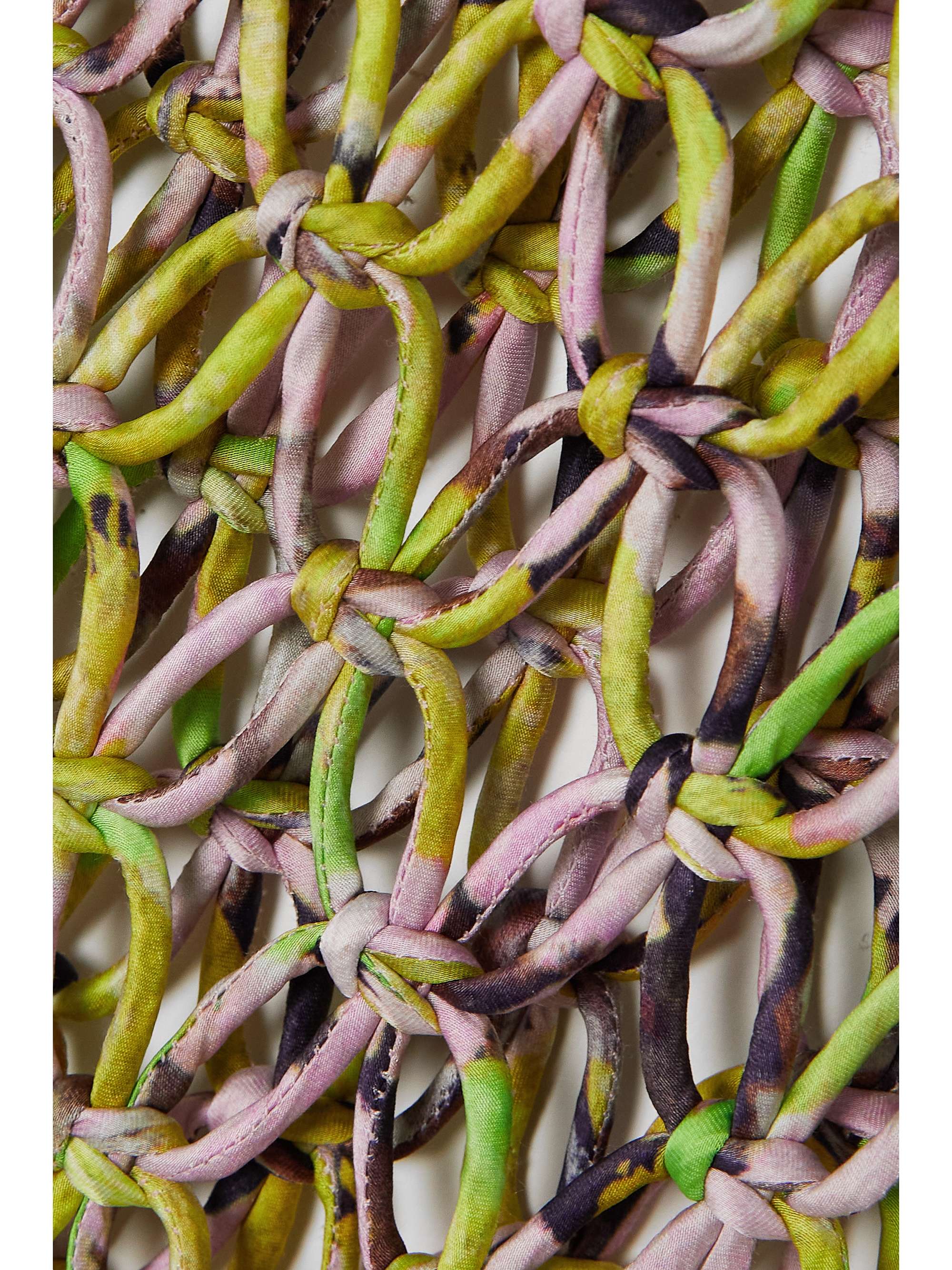 DRIES VAN NOTEN マクラメ トップス フリンジ付き
