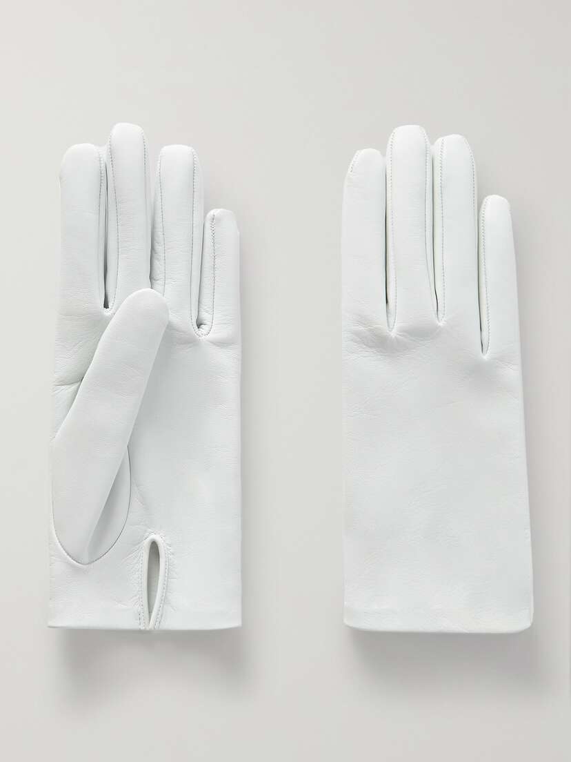 The Row orella eather Gloves
