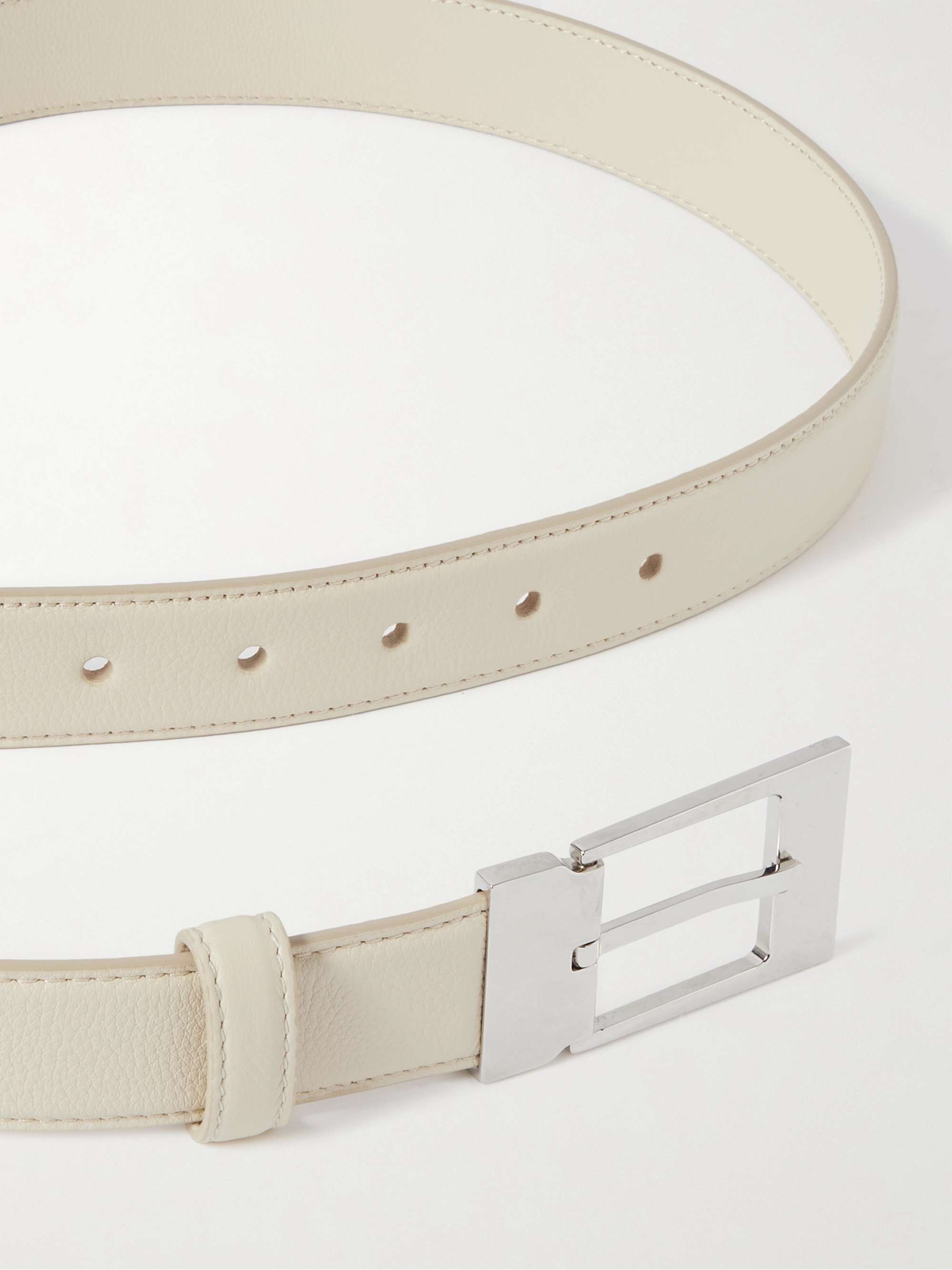 THE ROW Leather belt NETAPORTER