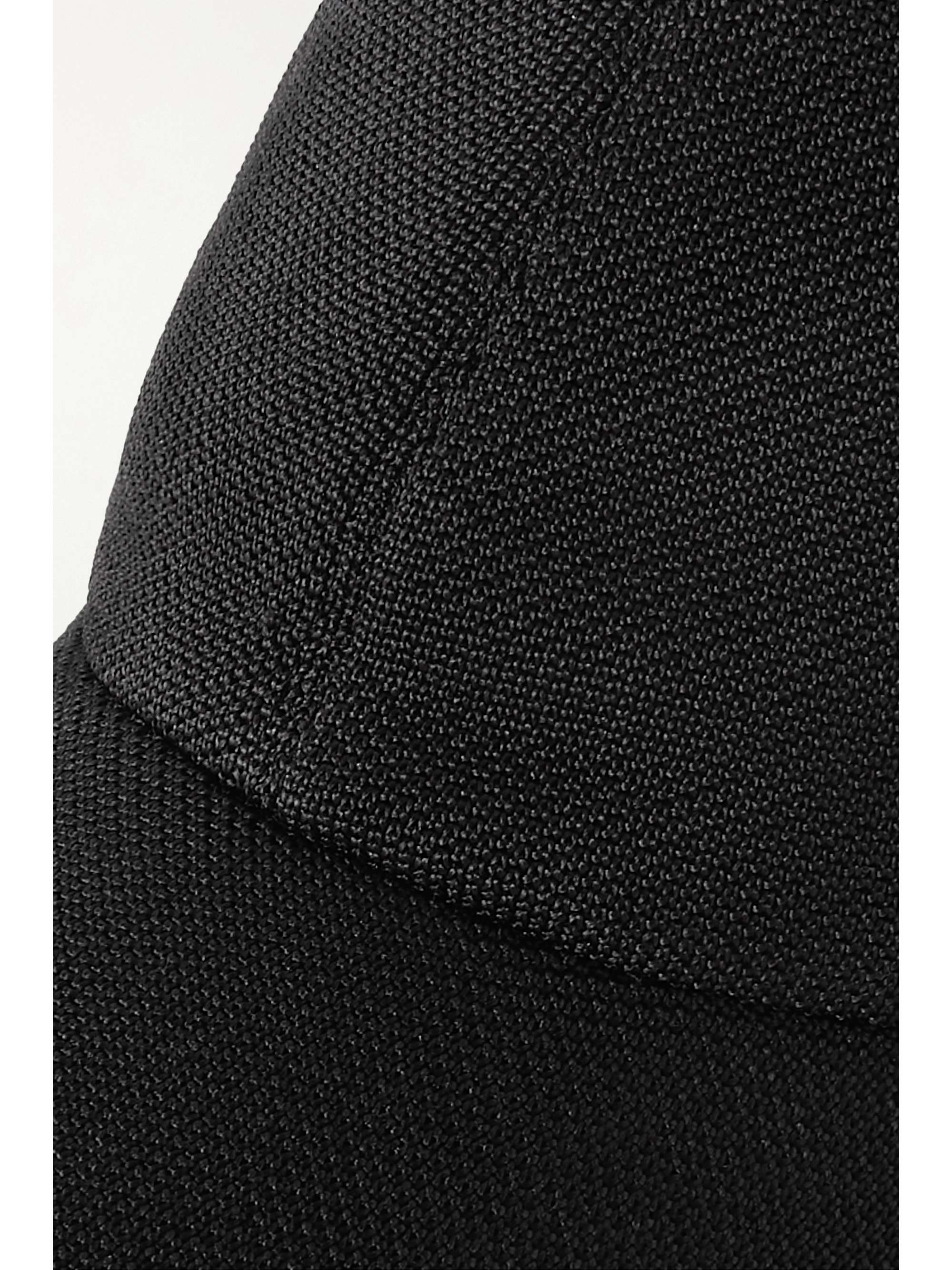 THE ROW Caspian silk-piqué baseball cap