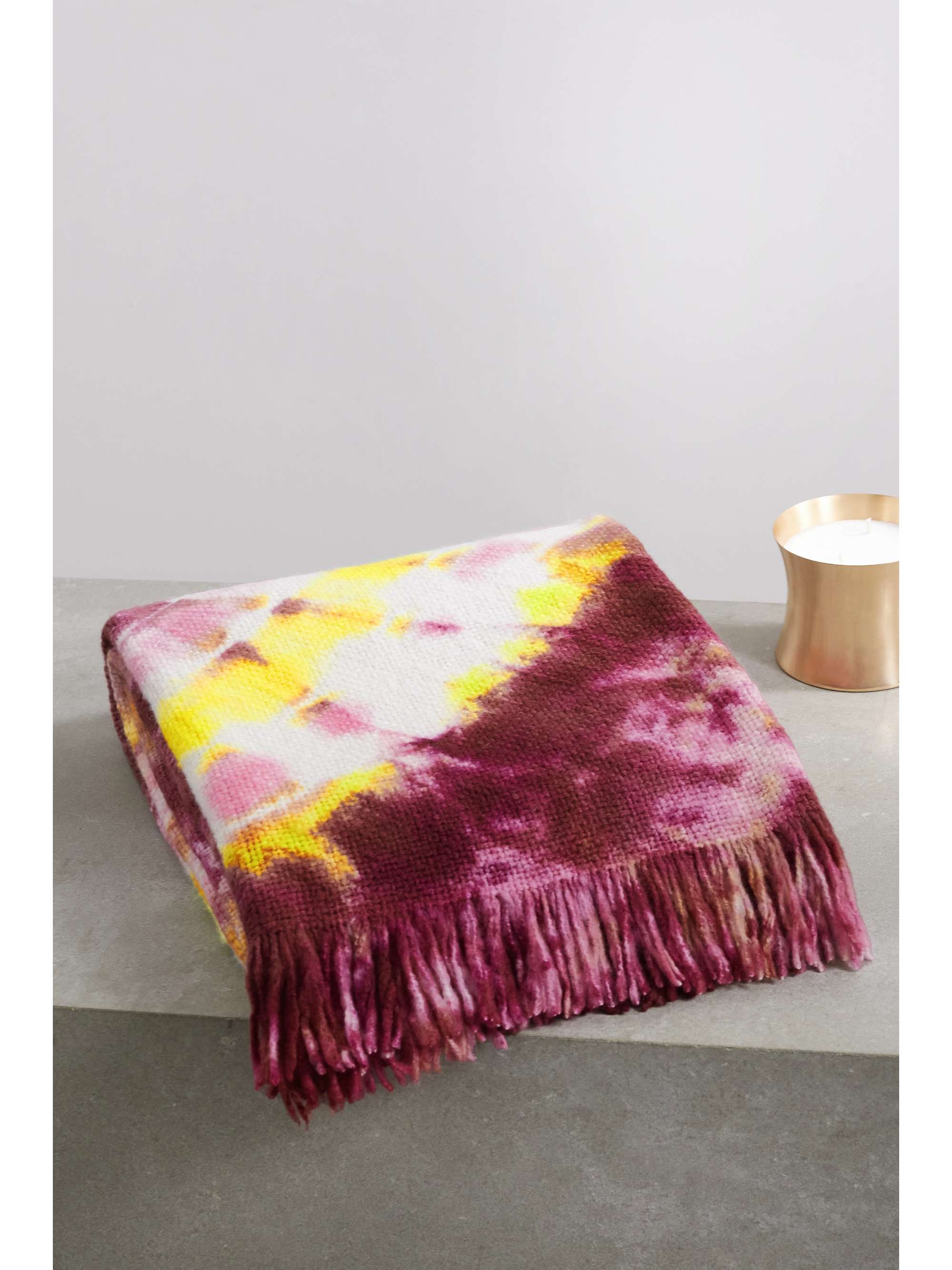 Pink tie clearance dye blanket