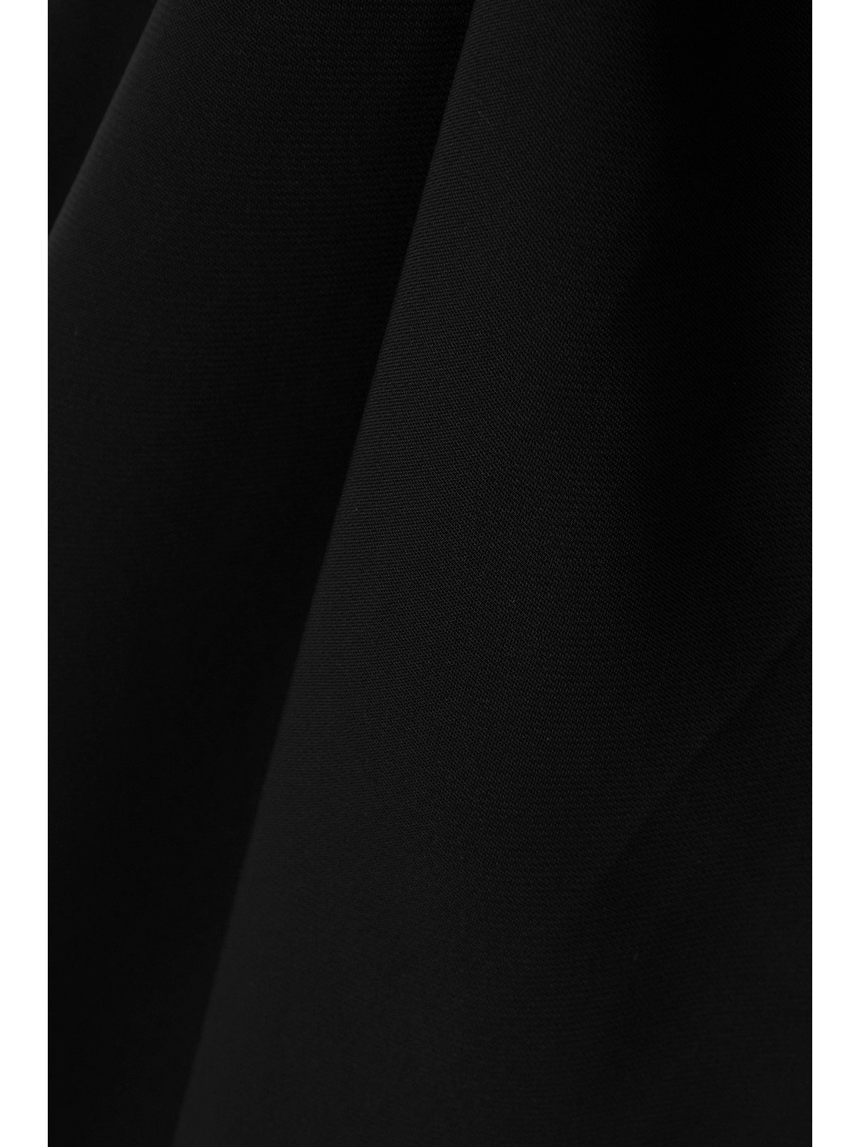 Roland Mouret Asymmetric Twisted Stretch Cady Gown In Black