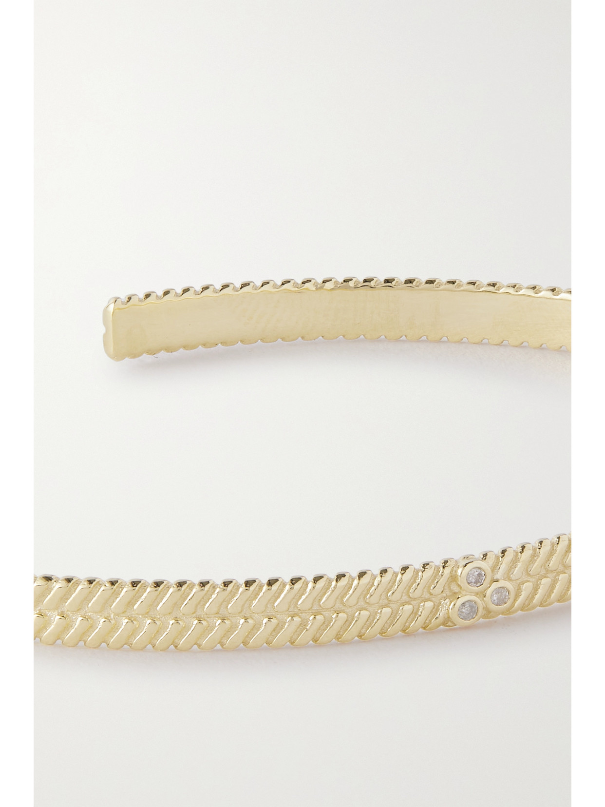 Pascale Monvoisin Jil N°1 9-karat Gold Diamond Bracelet