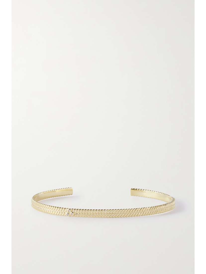 Pascale Monvoisin Jil N°1 9-karat Gold Diamond Bracelet