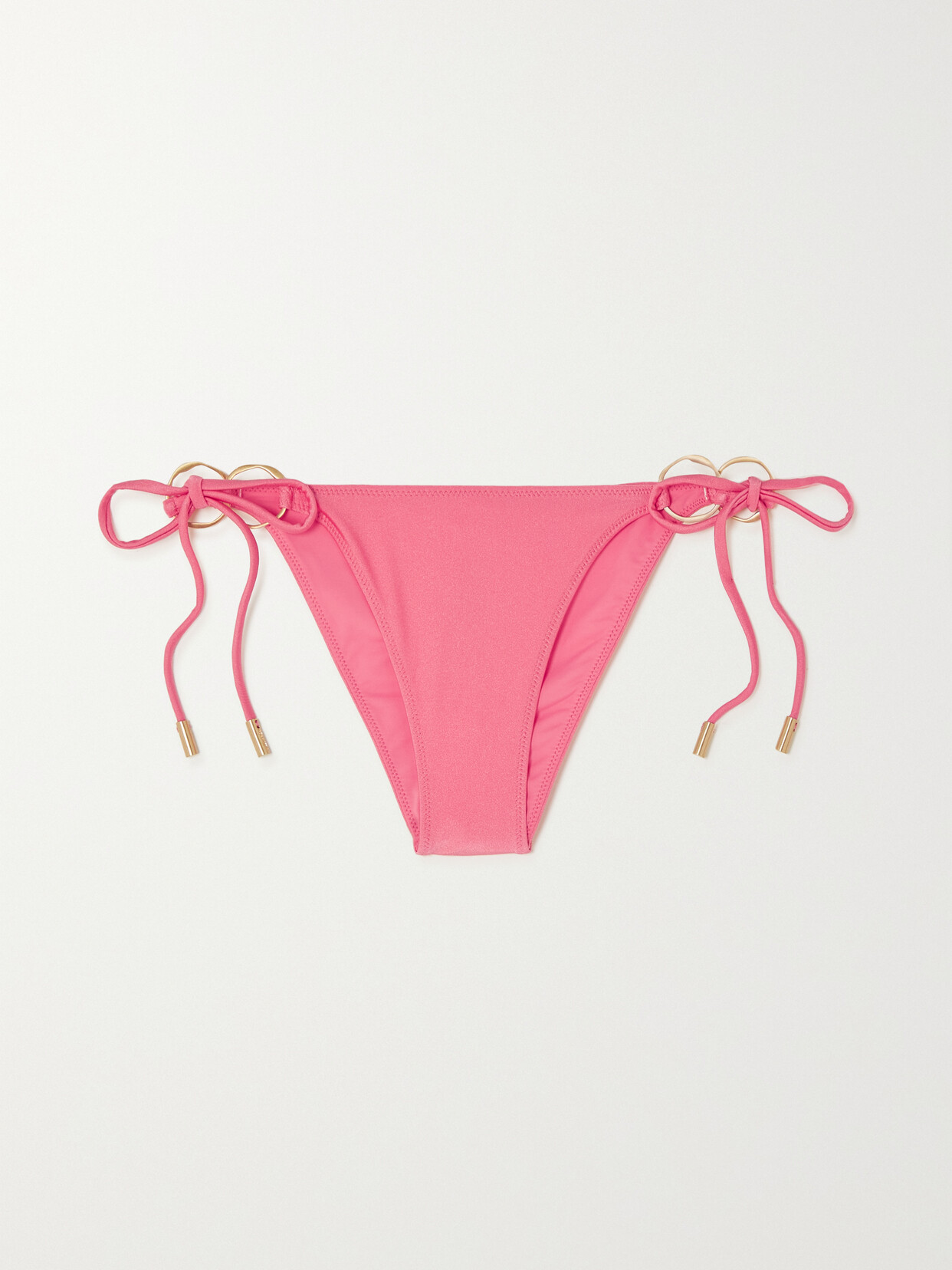 Cult Gaia Yanna Embellished Bikini Bottoms - Pink