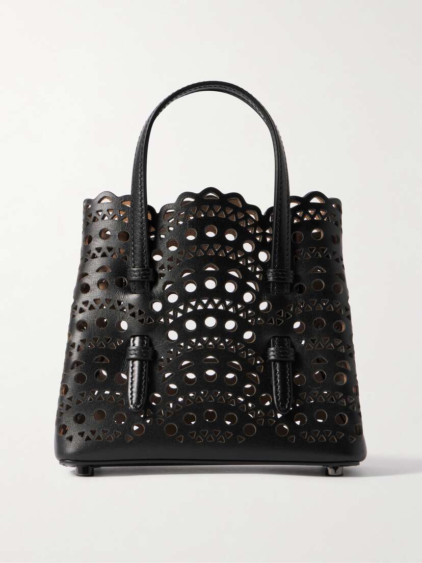 Alaïa Mina 16 New Vienne Leather Tote