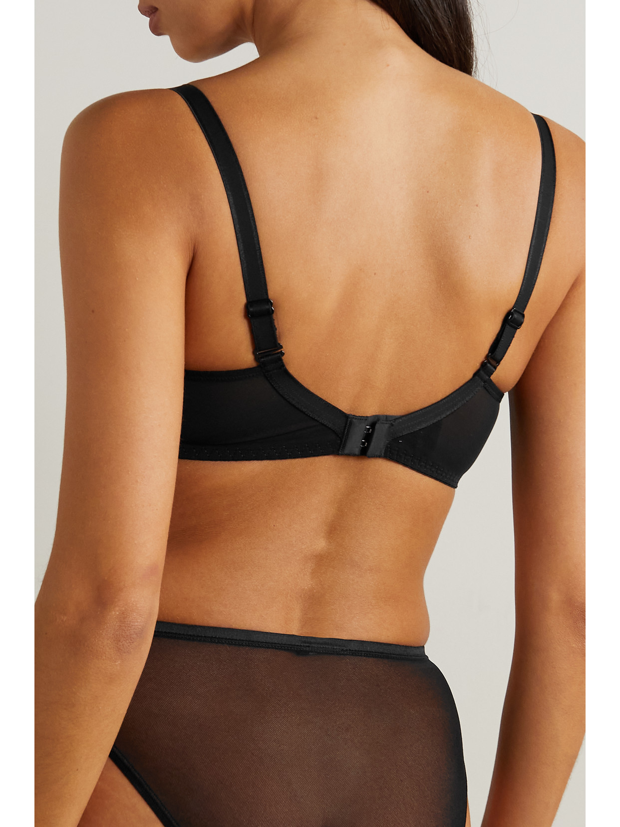 Cosabella Soiré Confidence Mesh Underwired Bra In Black