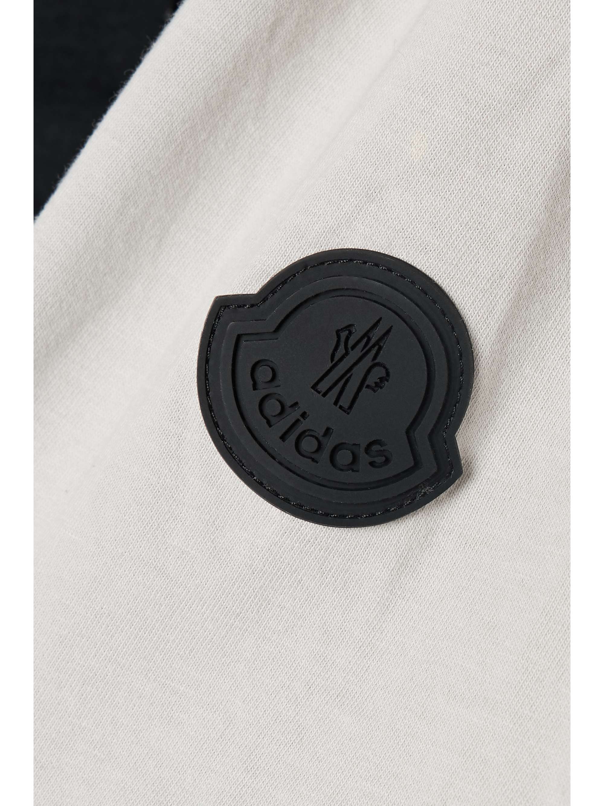 MONCLER GENIUS + adidas Originals two-tone cotton-jersey T-shirt