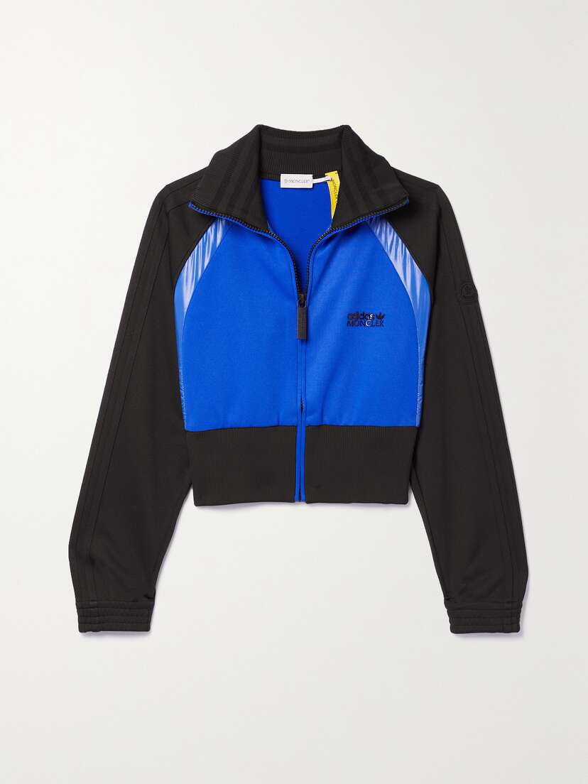 Moncler Genius + Adidas Originals Shell-trimmed Tech-jersey Track Jacket