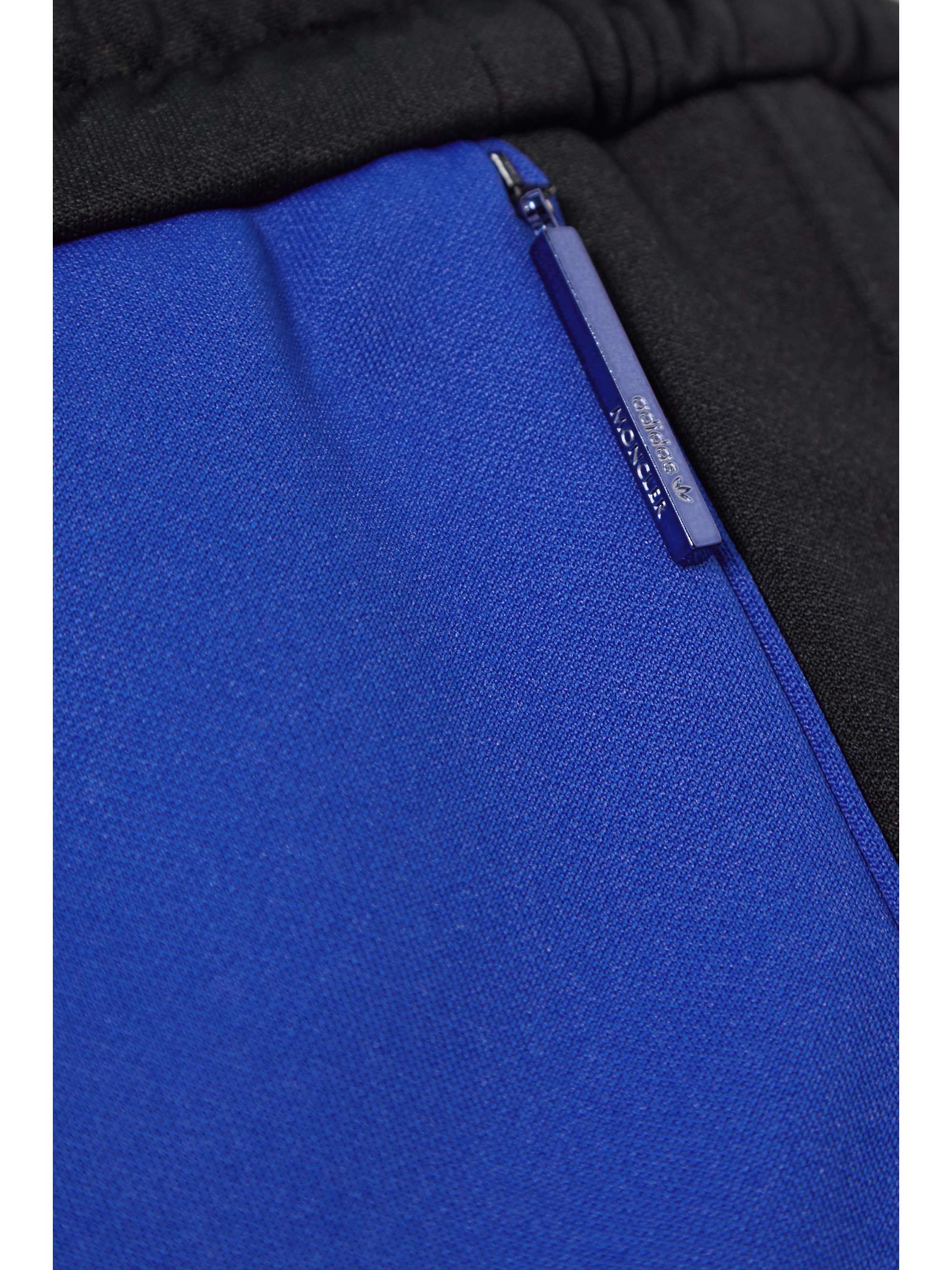 MONCLER GENIUS + adidas Originals shell-trimmed two-tone jersey wide-leg track pants