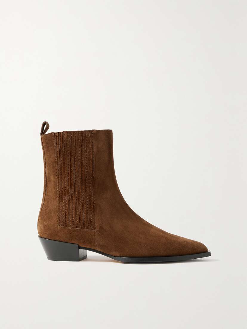 aeyde Belinda Suede Ankle Boots
