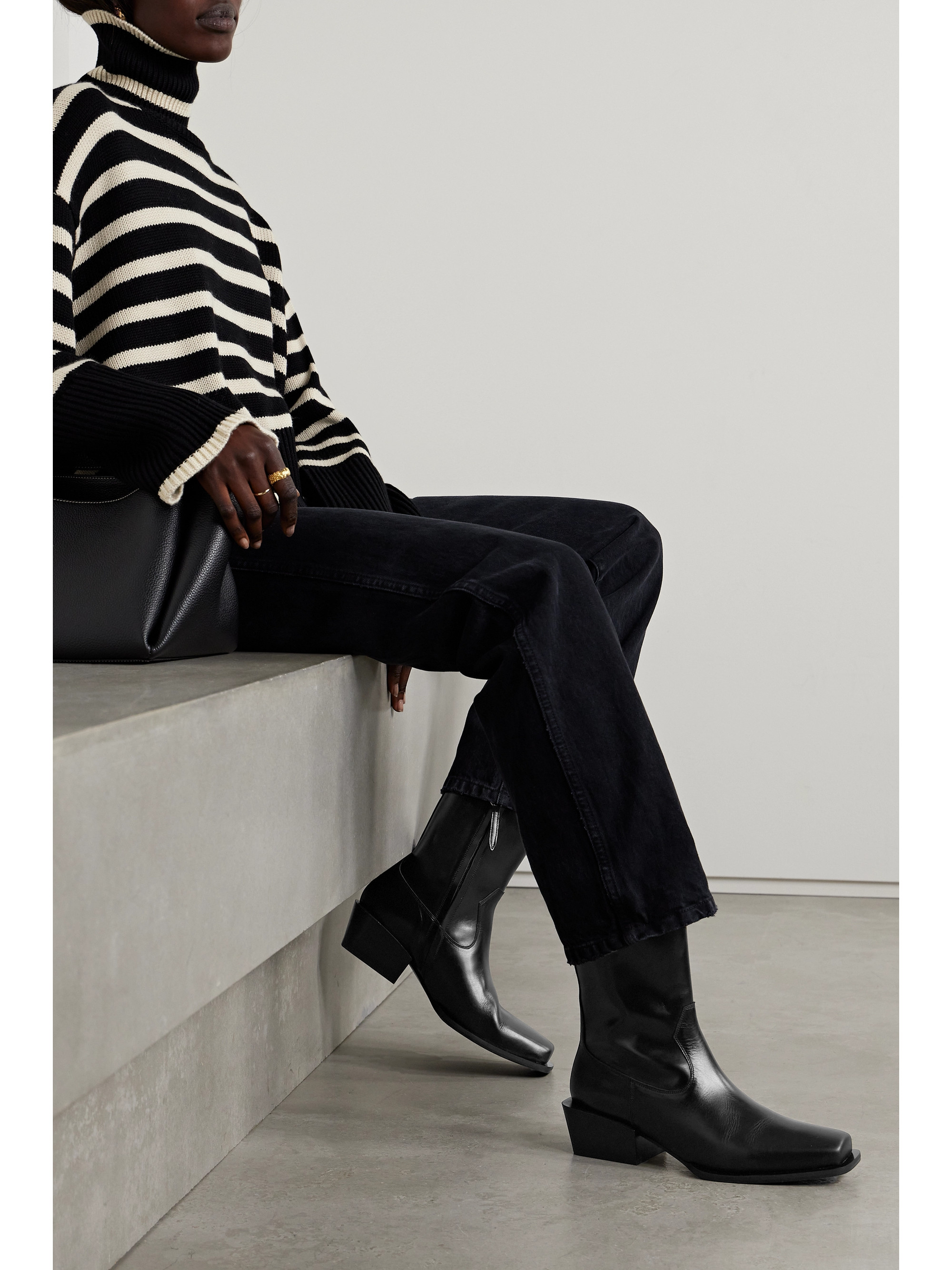 AEYDE Bill leather ankle boots thumbnail