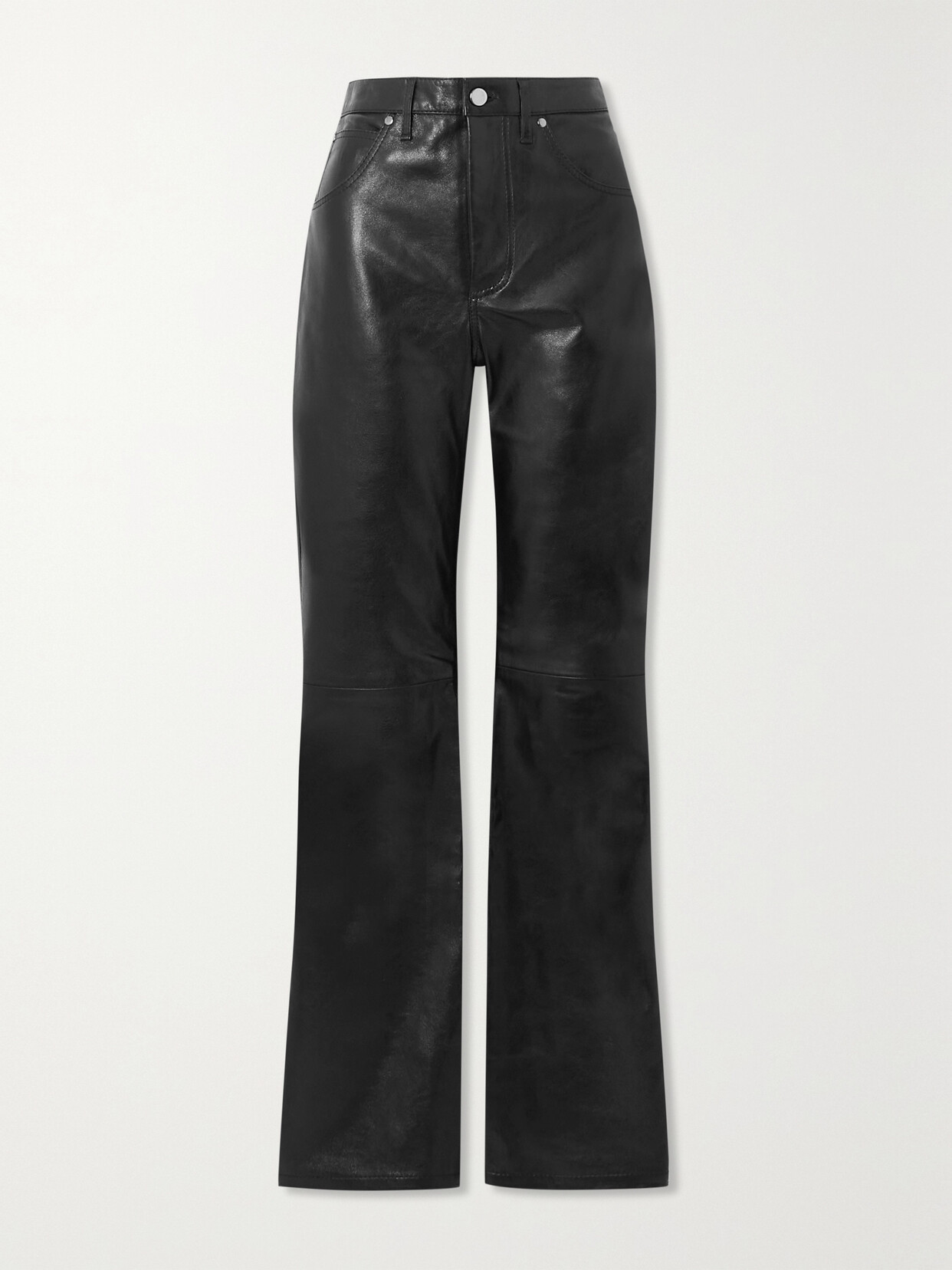 Dodo Bar Or - Lidra Leather Straight-leg Pants - Black