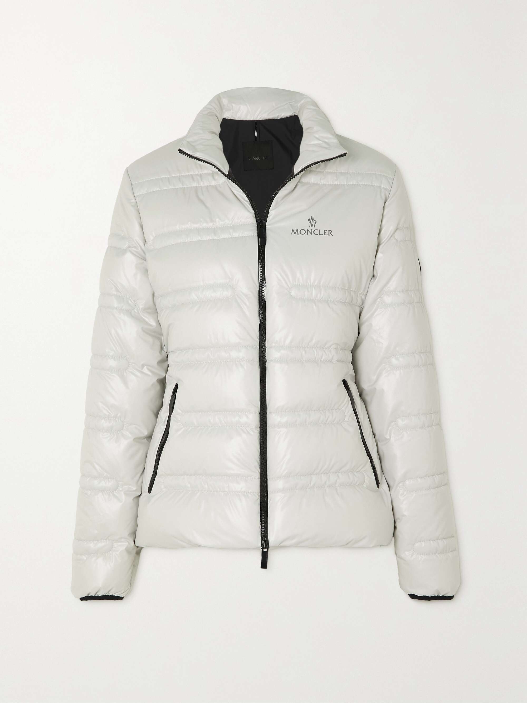 MONCLER Tibre quilted padded glossed-shell down jacket | NET-A-PORTER