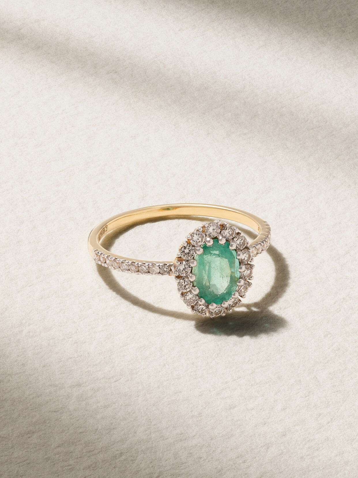 House Of Meraki - 18-karat Gold, Emerald And Diamond Ring - 6