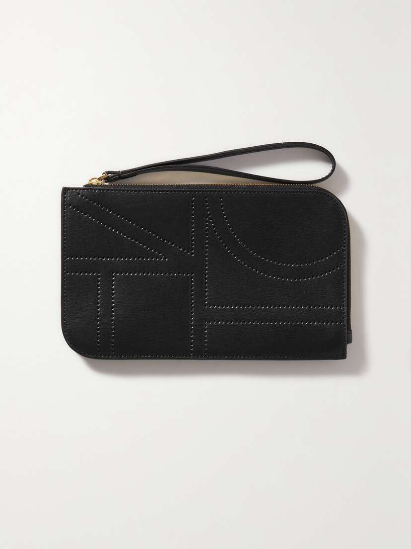 TOTEME Perforated Leather Pouch