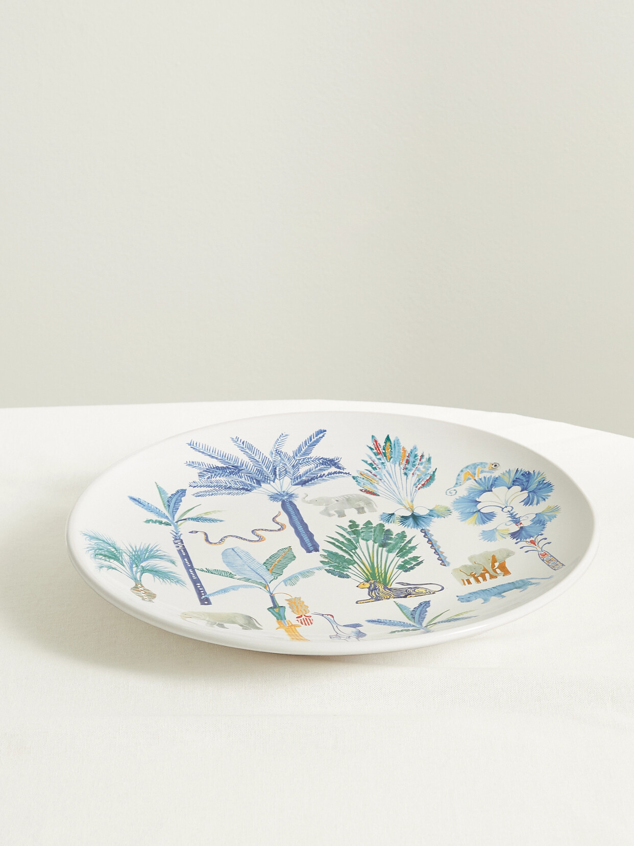 Emporio Sirenuse - Ceramic Charger Plate - Blue