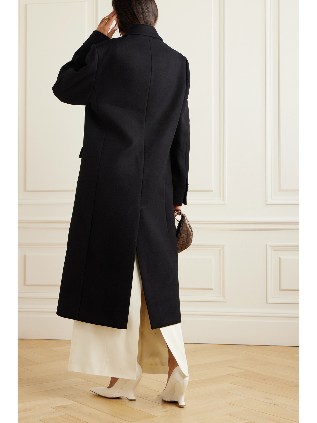 Wardrobe.nyc Wool Coat In Black