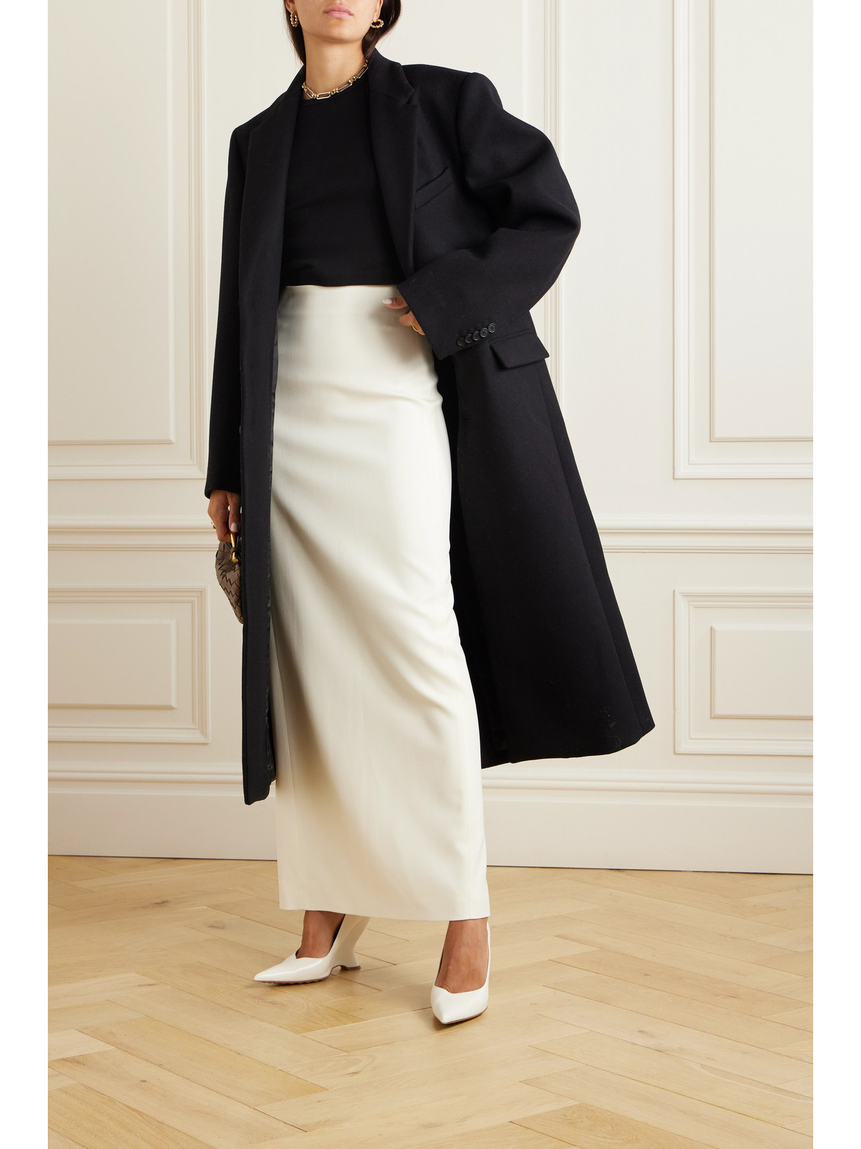 Wardrobe.nyc Wool Coat In Black