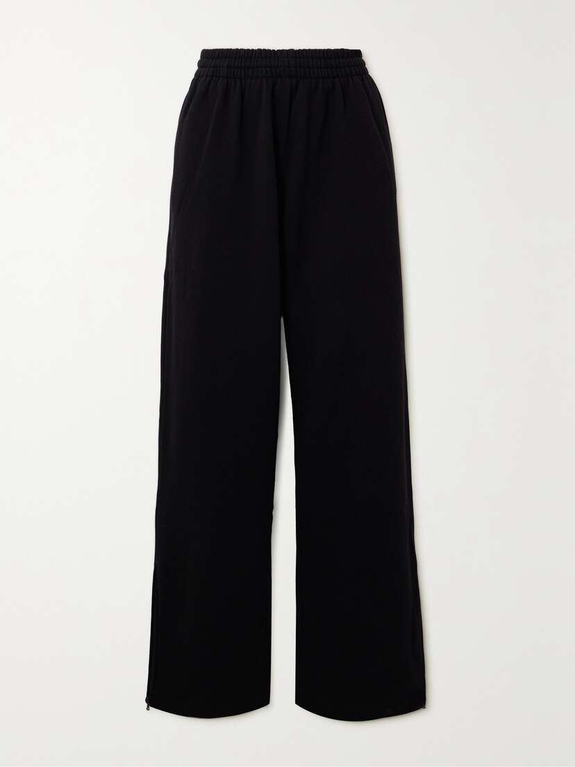 Wardrobe.NYC + Hailey Bieber Cotton-jersey Wide-leg Sweatpants