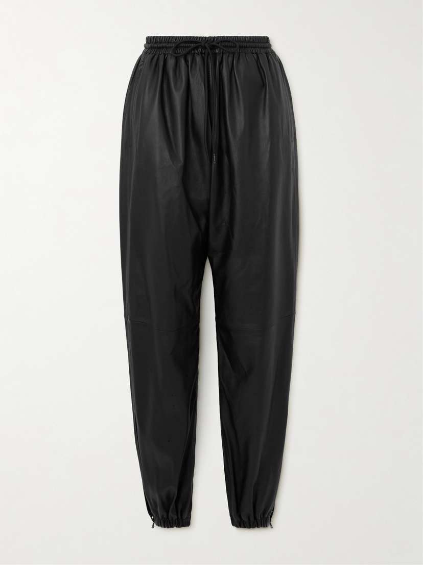 Wardrobe.NYC Leather Tapered Pants