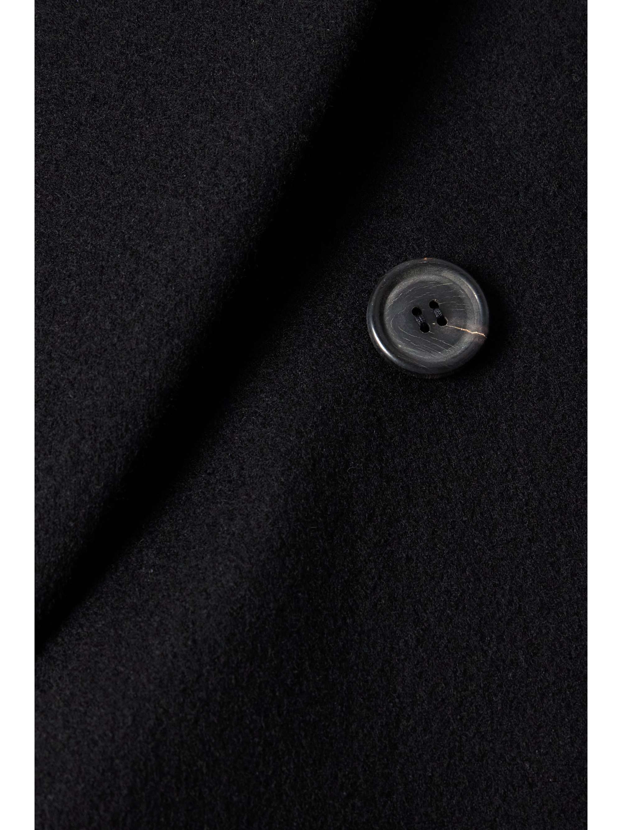 hailey double face tie waist wool coat