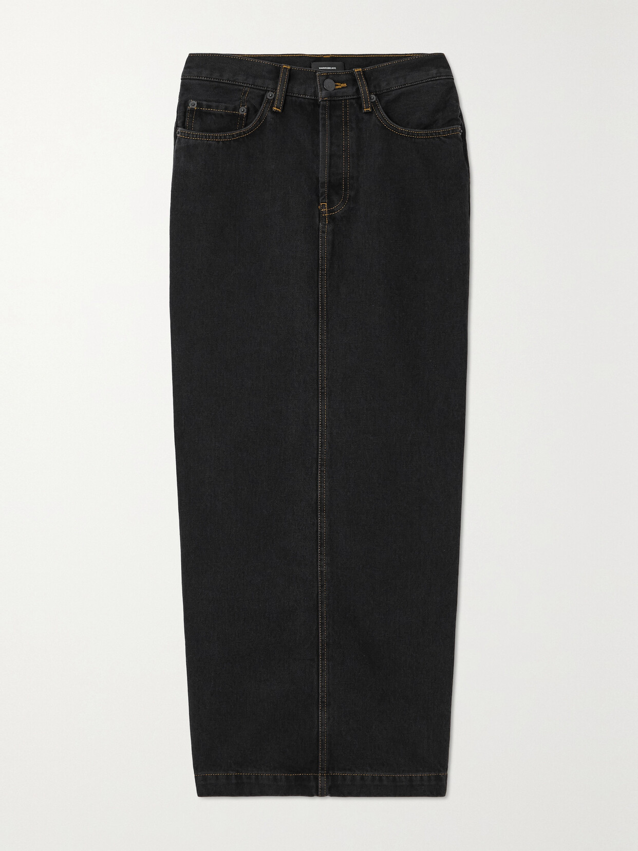 WARDROBE.NYC WARDROBE. NYC - Denim Maxi Skirt - Black