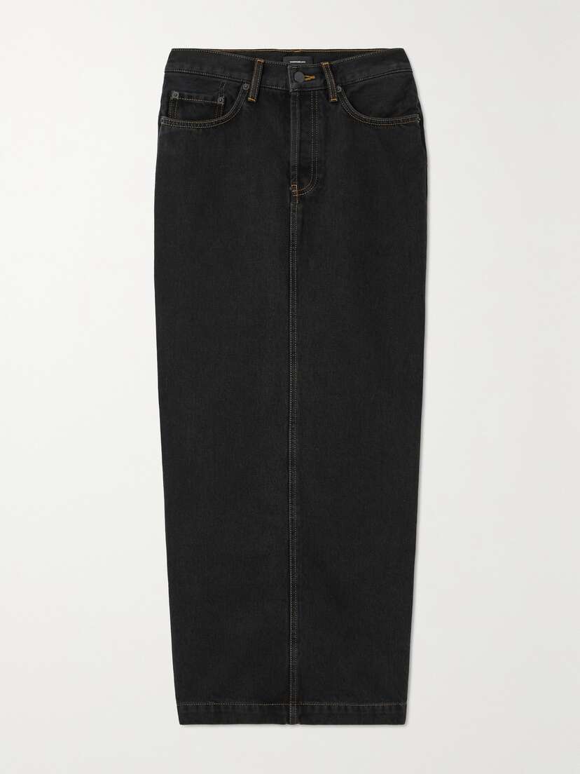 Wardrobe.NYC Denim Maxi Skirt