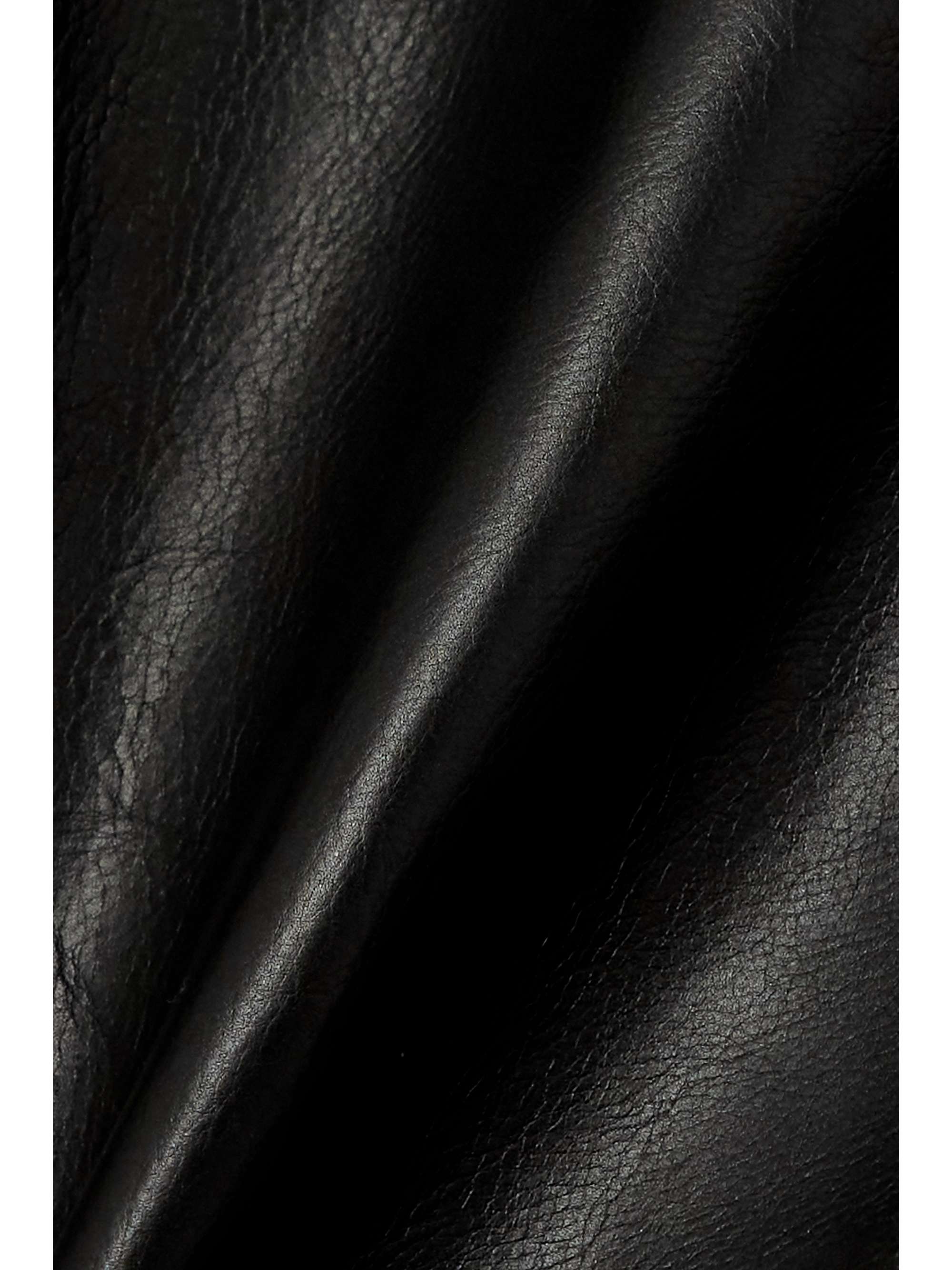 PETAR PETROV Kick-Ass leather mini skirt