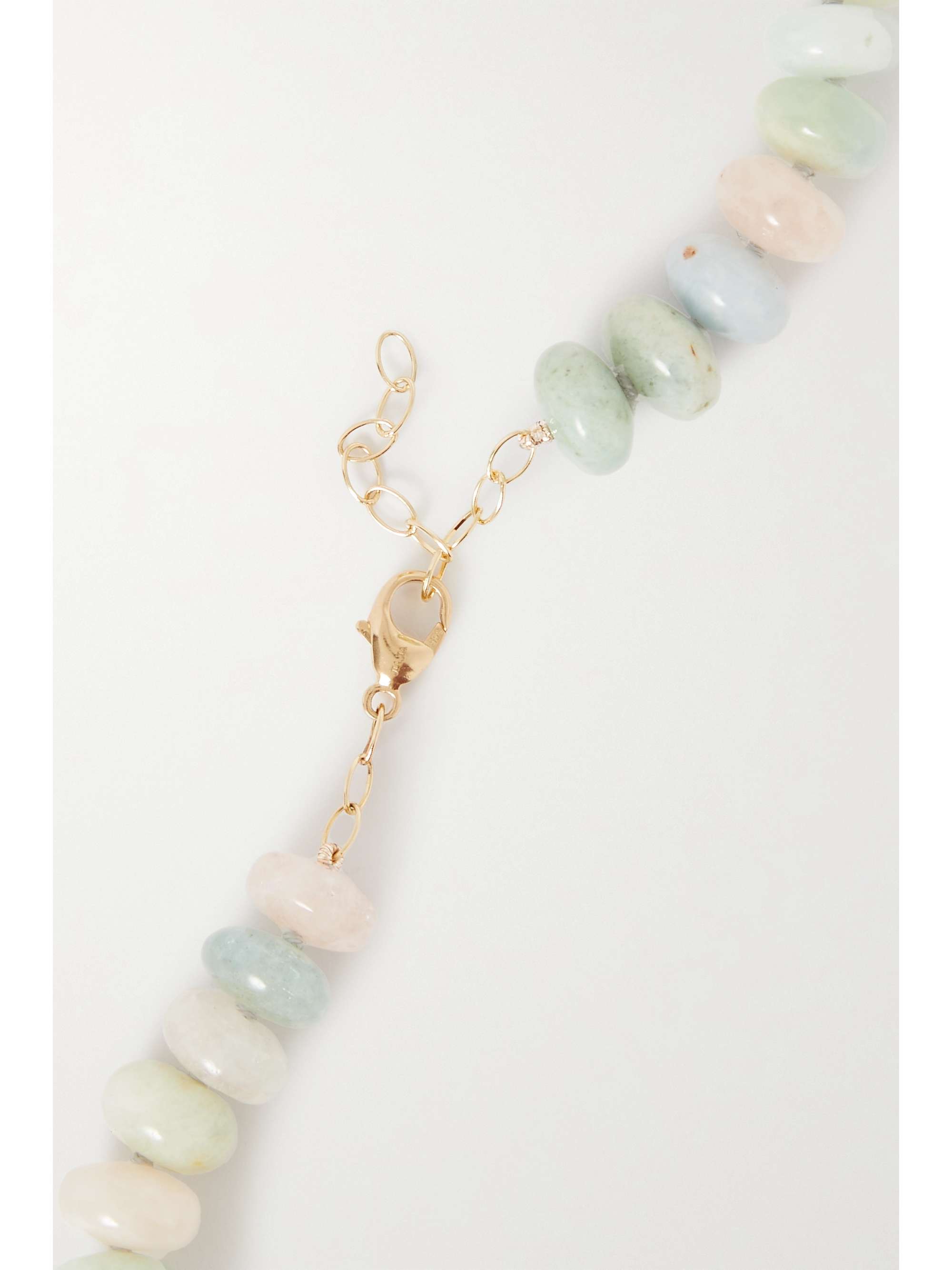 JIA JIA Oracle gold morganite necklace