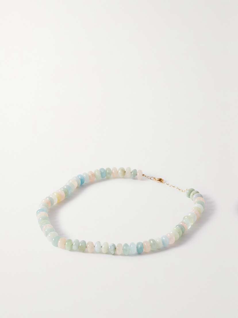 JIA JIA + Net Sustain Oracle Gold Morganite Necklace