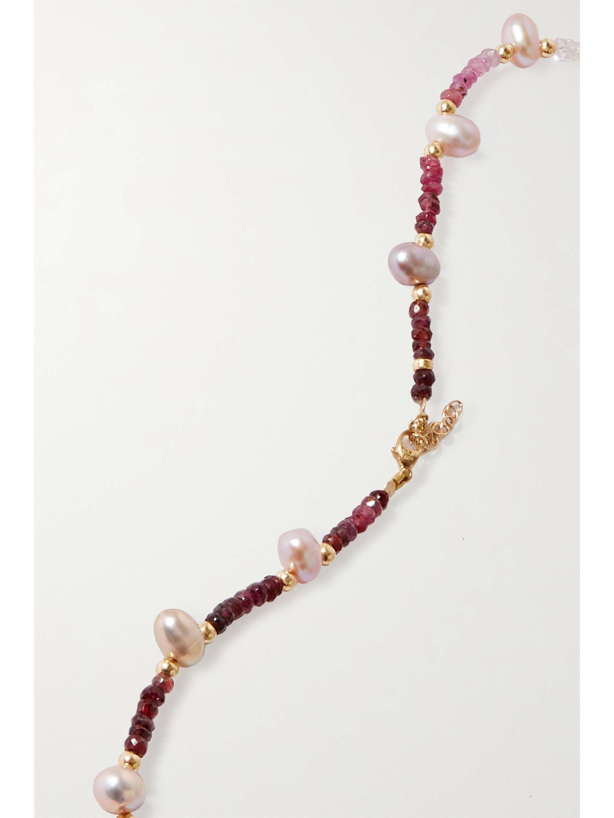 JIA JIA Gold, ruby and pearl necklace
