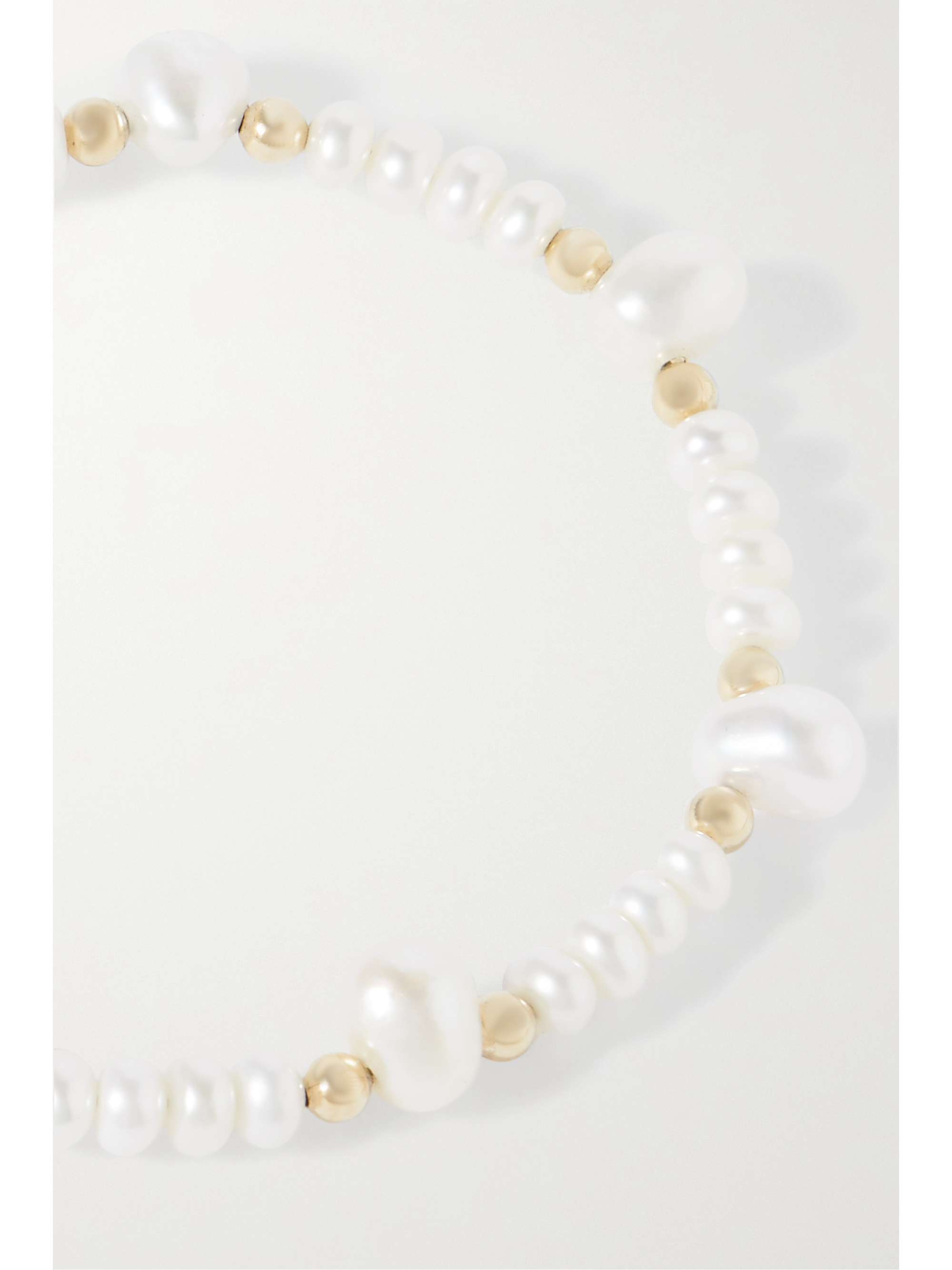 JIA JIA Gold pearl bracelet