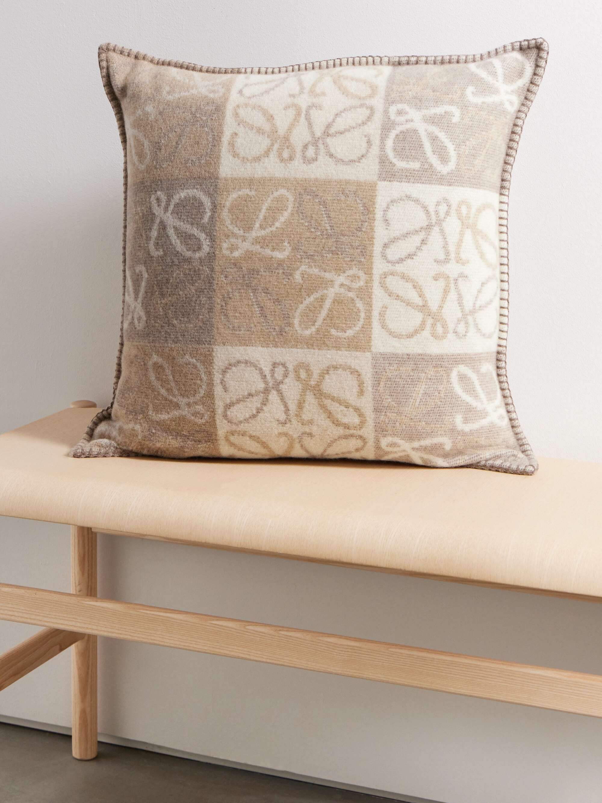 Loewe Cashmere Anagram Pillow
