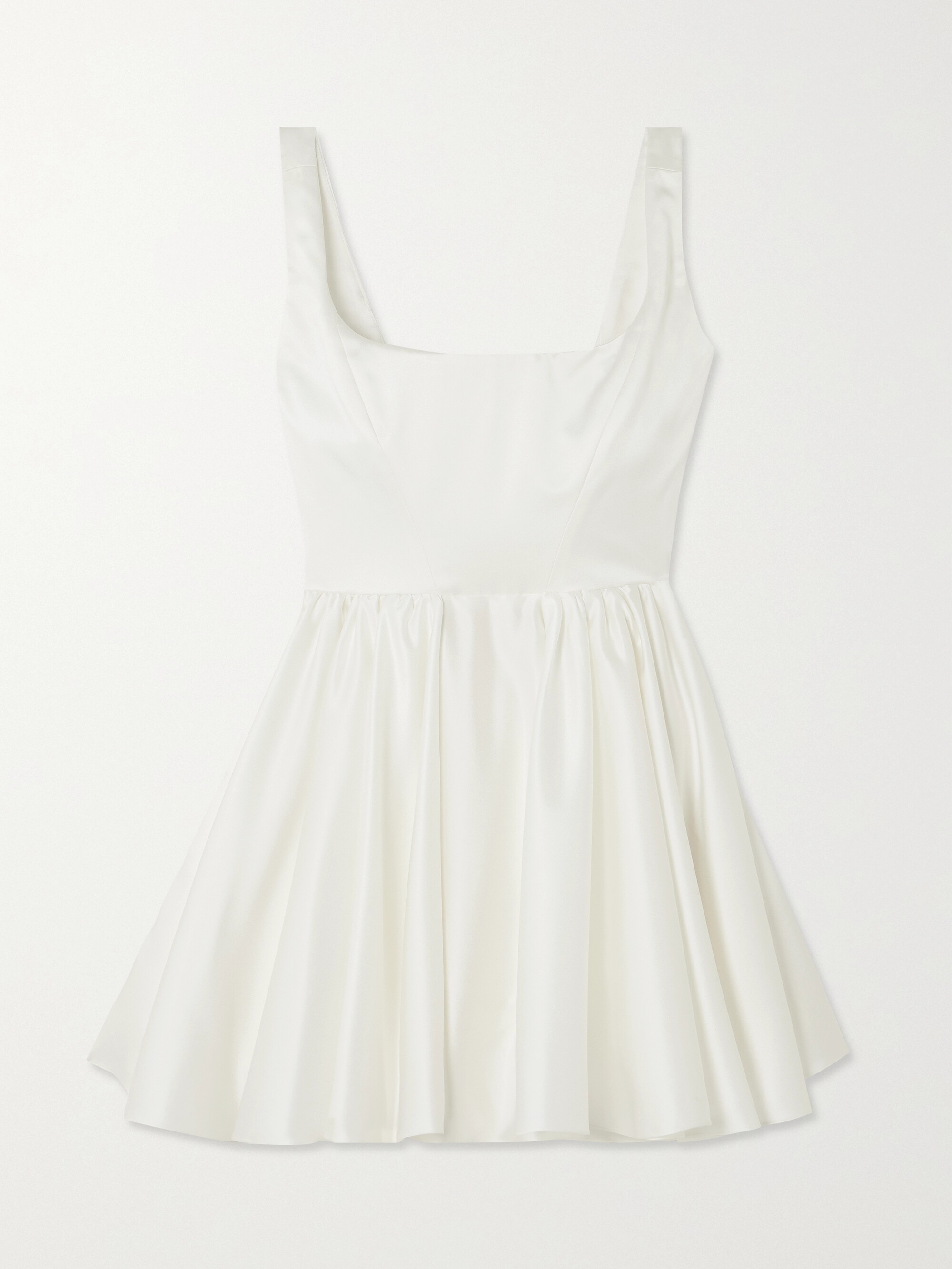 Halfpenny London Molly duchesse-satin mini dress thumbnail