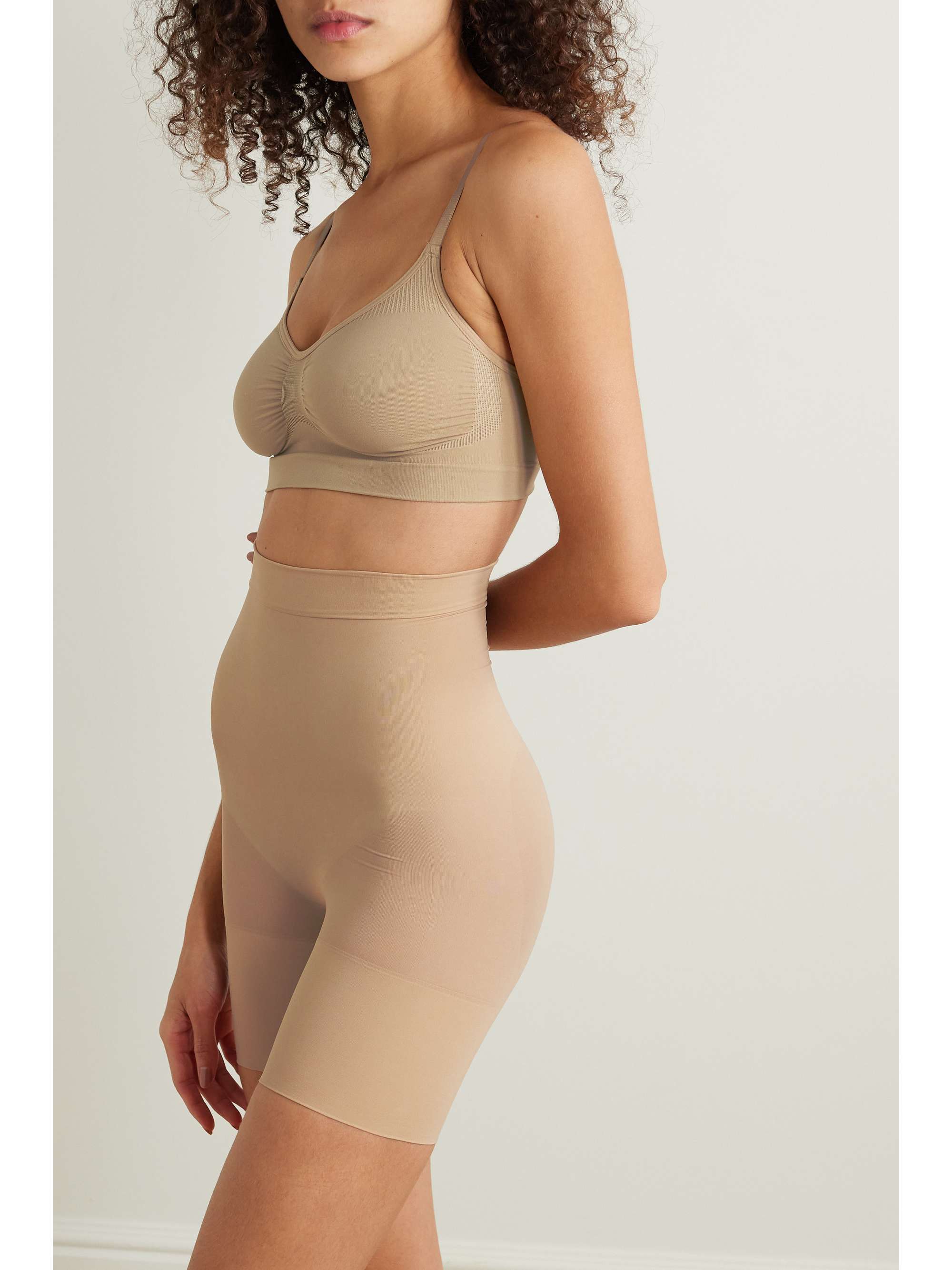 Everyday Sculpt High Waist Mid Thigh Short - Clay