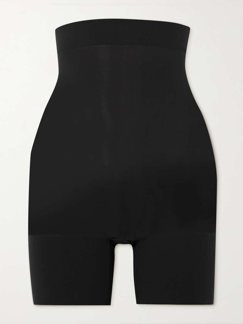 Skims Everyday Sculpt High Waist Mid Thigh Short - Onyx