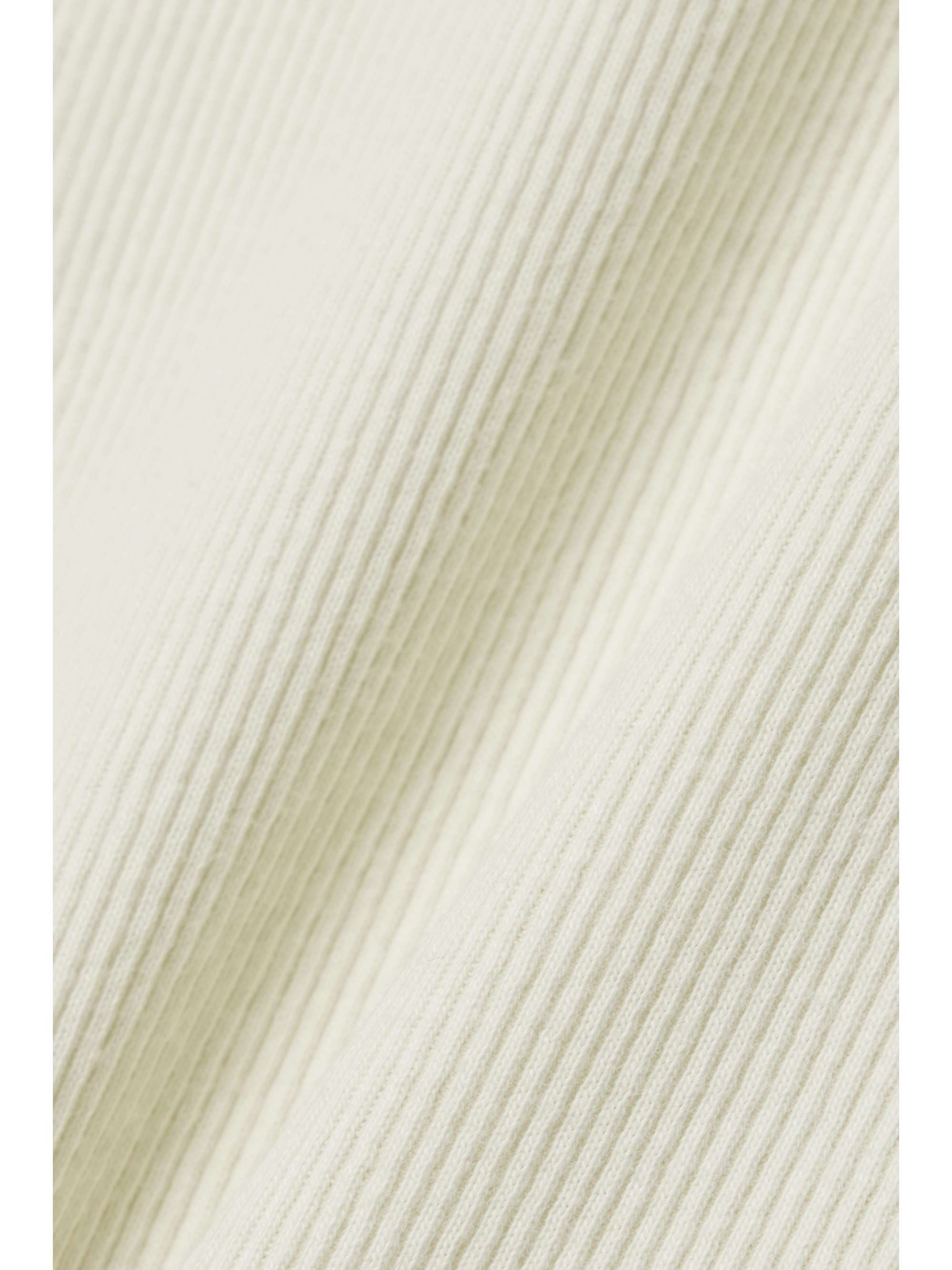 SKIMS Ribbed stretch-cotton jersey mini dress - Light Heather Grey